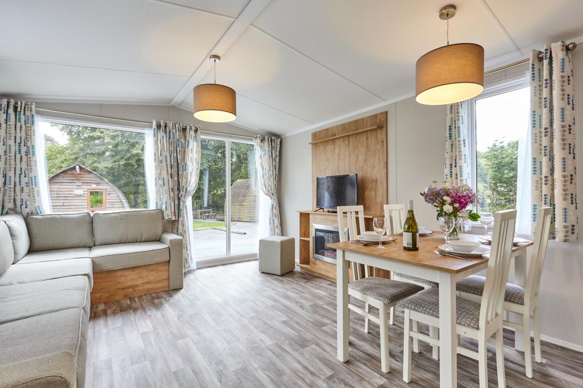 Braidhaugh Holiday Lodge And Glamping Park Крифф Экстерьер фото